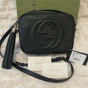 Authenticated GUCCI Soho Disco Crossbody Bag - Lightly Used